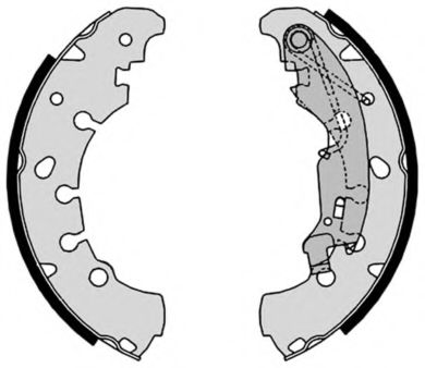 Комплект тормозных колодок BREMBO S 23 530