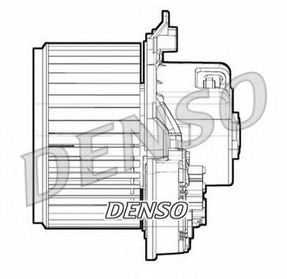 Вентилятор салона DENSO DEA09072