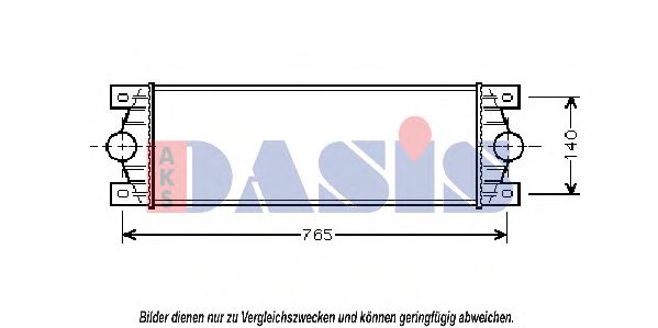 Интеркулер AKS DASIS 187000N