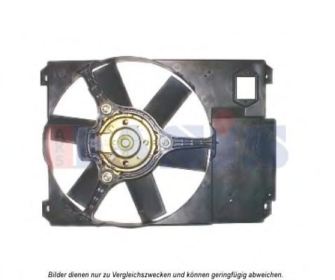 Вентилятор, охлаждение двигателя AKS DASIS 068052N