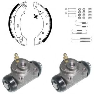 Комплект тормозных колодок DELPHI KP1064