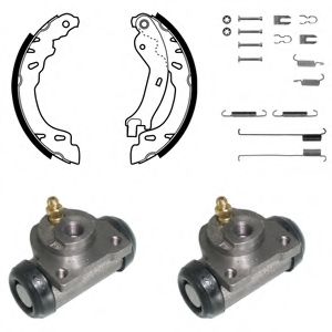 Комплект тормозных колодок DELPHI KP1091