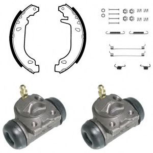 Комплект тормозных колодок DELPHI KP766