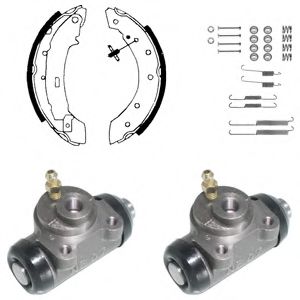 Комплект тормозных колодок DELPHI KP918