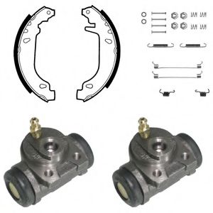 Комплект тормозных колодок DELPHI KP987