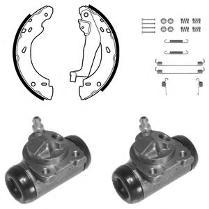 Комплект тормозных колодок DELPHI KP1127