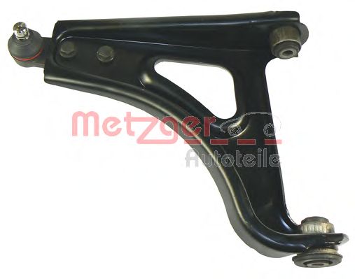 Рычаг независимой подвески колеса, подвеска колеса METZGER 88062701