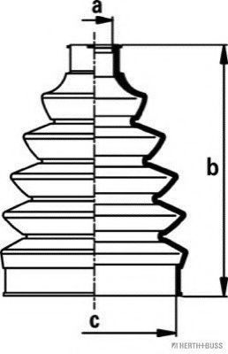 Комплект пылника, приводной вал MAGNETI MARELLI 600000064010