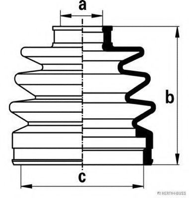 Комплект пылника, приводной вал PEX 8235