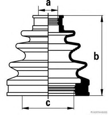 Комплект пылника, приводной вал MAGNETI MARELLI 600000065610