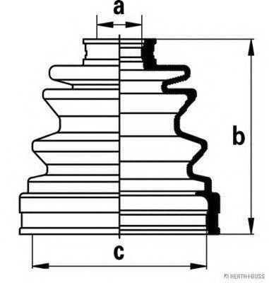 Комплект пылника, приводной вал MAGNETI MARELLI 600000065950