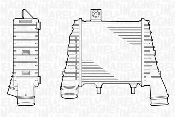 Интеркулер MAGNETI MARELLI 351319201400