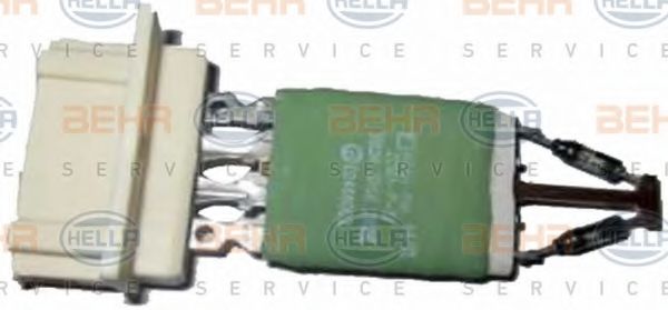 Сопротивление, вентилятор салона BEHR HELLA SERVICE B1245
