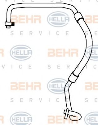 Трубопровод низкого давления, кондиционер BEHR HELLA SERVICE 9GS 351 337-451