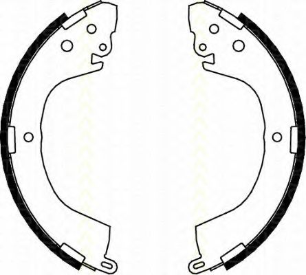 Комплект тормозных колодок TRISCAN 25655