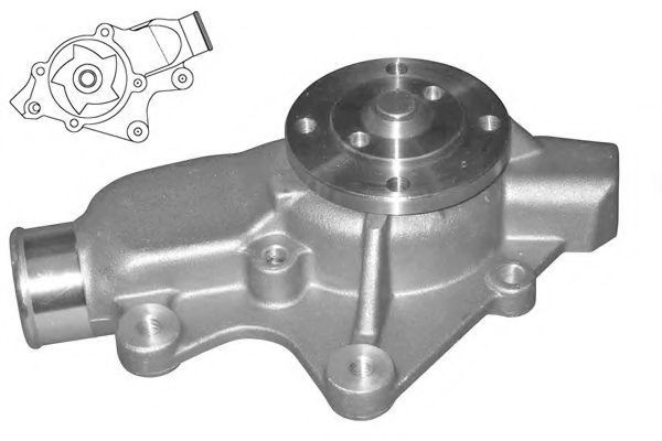 Водяной насос ALLMAKES 4626215