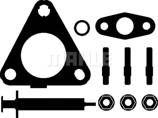 Монтажный комплект, компрессор MAHLE ORIGINAL 643 TA 17823 000