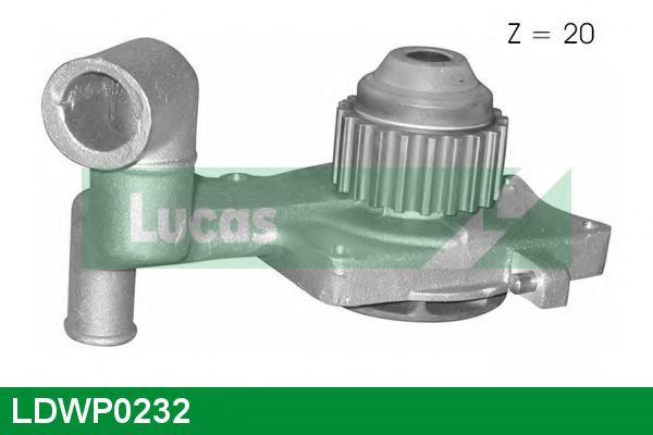 Водяной насос LUCAS ENGINE DRIVE LDWP0232
