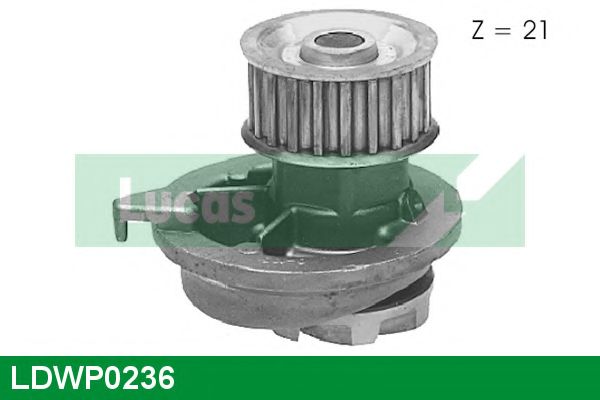Водяной насос LUCAS ENGINE DRIVE LDWP0236