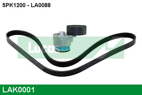 Поликлиновой ременный комплект LUCAS ENGINE DRIVE LAK0001