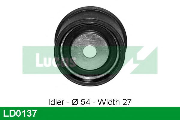 Натяжной ролик, ремень ГРМ LUCAS ENGINE DRIVE LD0137