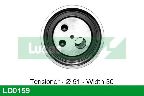 Натяжной ролик, ремень ГРМ LUCAS ENGINE DRIVE LD0159