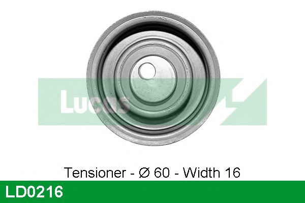 Натяжной ролик, ремень ГРМ LUCAS ENGINE DRIVE LD0216