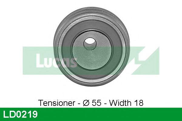 Натяжной ролик, ремень ГРМ LUCAS ENGINE DRIVE LD0219