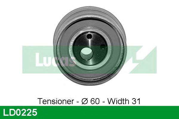 Натяжной ролик, ремень ГРМ LUCAS ENGINE DRIVE LD0225