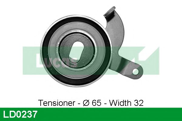 Натяжной ролик, ремень ГРМ LUCAS ENGINE DRIVE LD0237