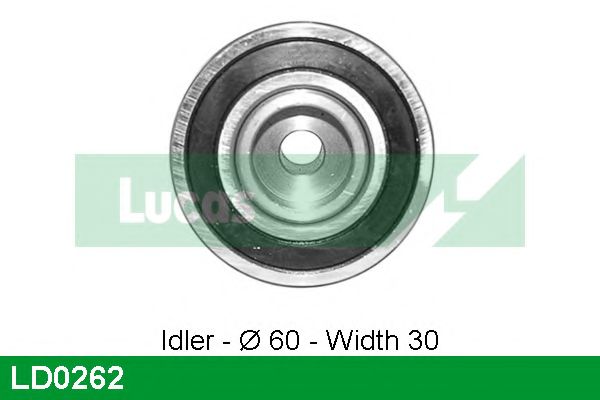 Натяжной ролик, ремень ГРМ LUCAS ENGINE DRIVE LD0262