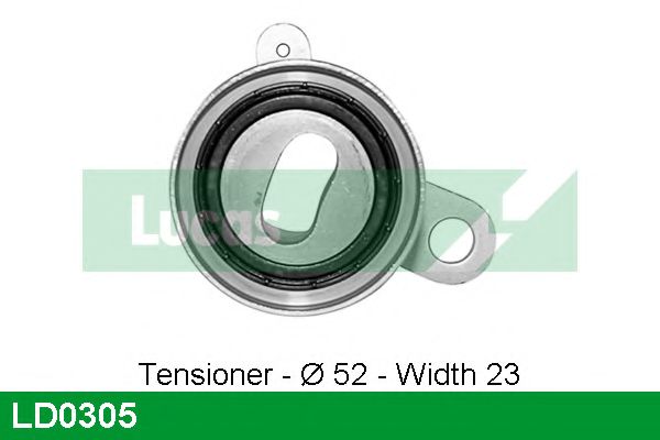 Натяжной ролик, ремень ГРМ LUCAS ENGINE DRIVE LD0305