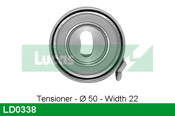 Натяжной ролик, ремень ГРМ LUCAS ENGINE DRIVE LD0338