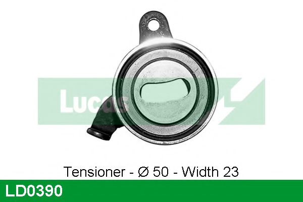 Натяжной ролик, ремень ГРМ LUCAS ENGINE DRIVE LD0390