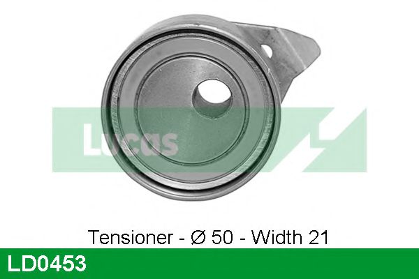 Натяжной ролик, ремень ГРМ LUCAS ENGINE DRIVE LD0453