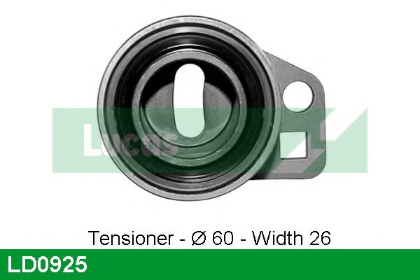 Натяжной ролик, ремень ГРМ LUCAS ENGINE DRIVE LD0925