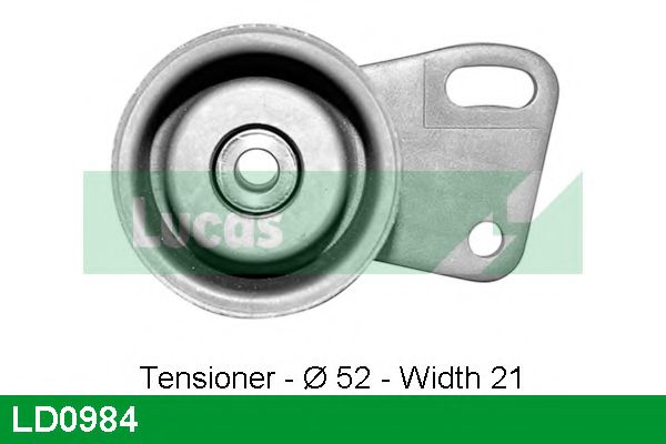 Натяжной ролик, ремень ГРМ LUCAS ENGINE DRIVE LD0984