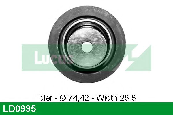 Натяжной ролик, ремень ГРМ LUCAS ENGINE DRIVE LD0995