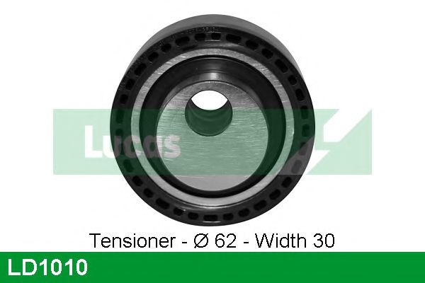 Натяжной ролик, ремень ГРМ LUCAS ENGINE DRIVE LD1010