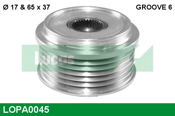 Механизм свободного хода генератора LUCAS ENGINE DRIVE FS0518300