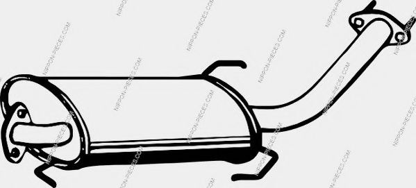 Система выпуска ОГ NPS N430N82