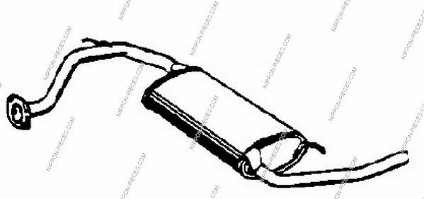 Система выпуска ОГ NPS H430A10