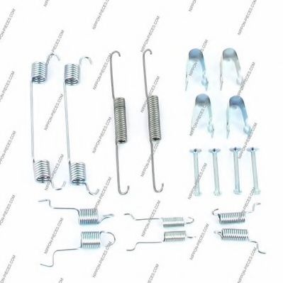 Комплектующие, тормозная колодка NPS 0742