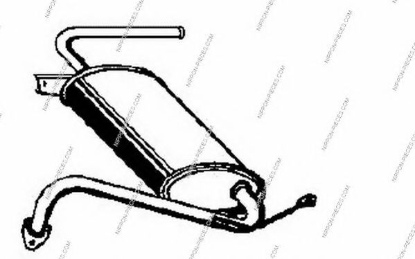 Система выпуска ОГ NPS M430I34