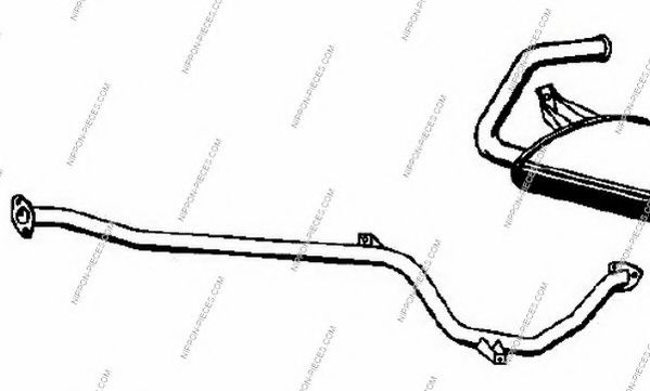 Система выпуска ОГ NPS M430I49