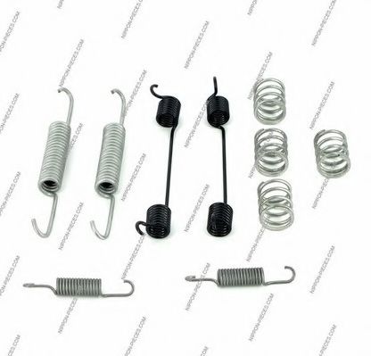 Комплектующие, тормозная колодка NPS N351N00