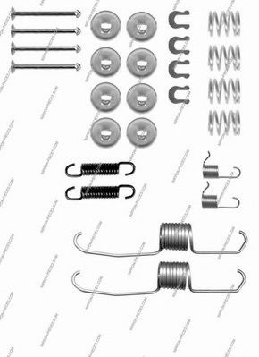 Комплектующие, тормозная колодка NPS T351A01