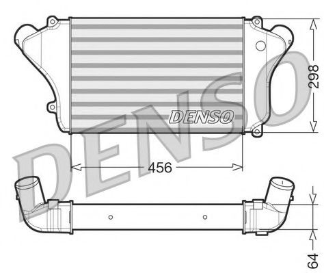 Интеркулер NPS DIT45004