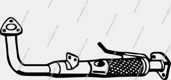 Система выпуска ОГ NPS H430A39