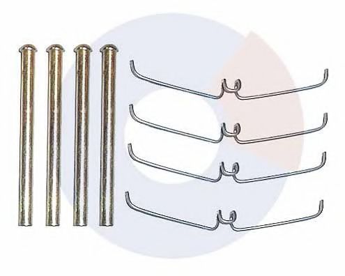 Комплектующие, колодки дискового тормоза OJD (QUICK BRAKE) 965